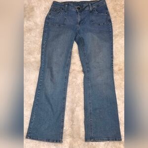 VF RIDER JEANS Women's Medium Wash Stretch Trouser Sz. 12M